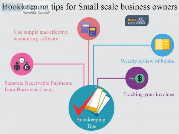 Bookkeeping tips for Small scale business owners