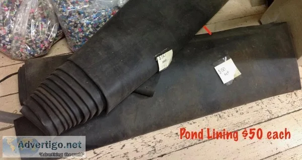 Pond lining and hose