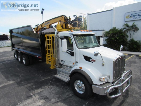 2020 Peterbilt 567 Grapple Truck Stock 655642