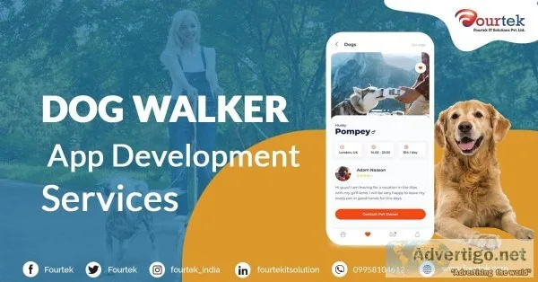 Dog Walking App Development Services