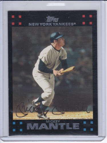 Mickey Mantle 2007 Topps Mint Condition 7