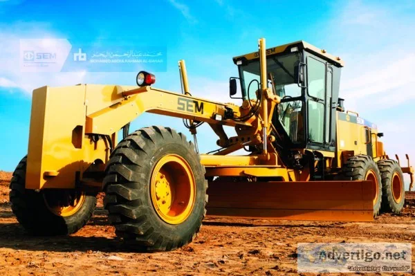 Get motor grader in dubai from al-bahar