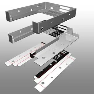 sheet metal fabrication drawing - Steel Construction Detailing P