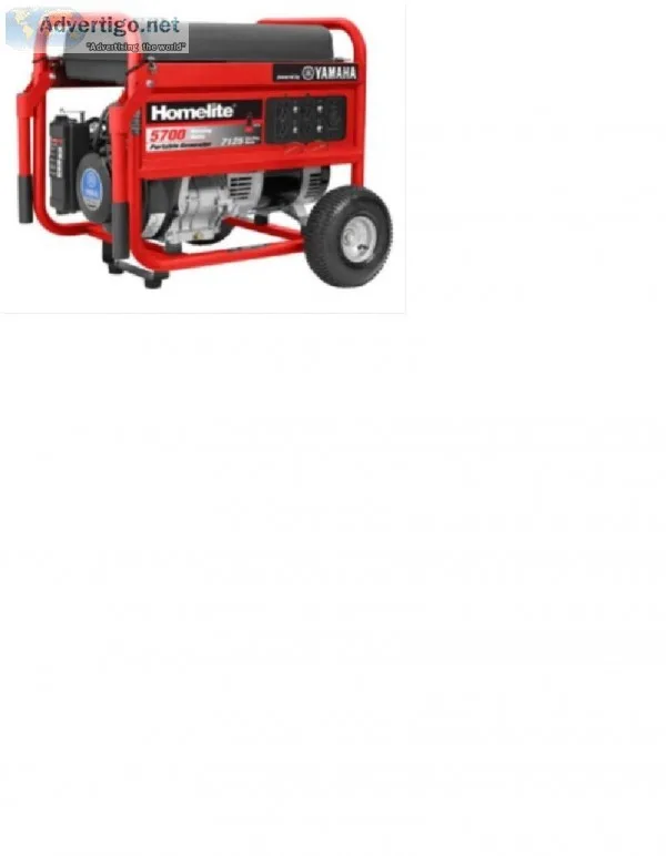 5700-Watt Gasoline Powered Portable Generator