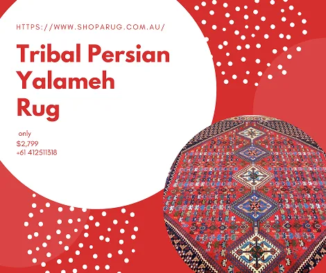 Tribal Persian Yalameh Rug