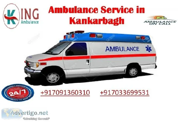 Supreme and Reliable Ambulance Service in Kankarbagh