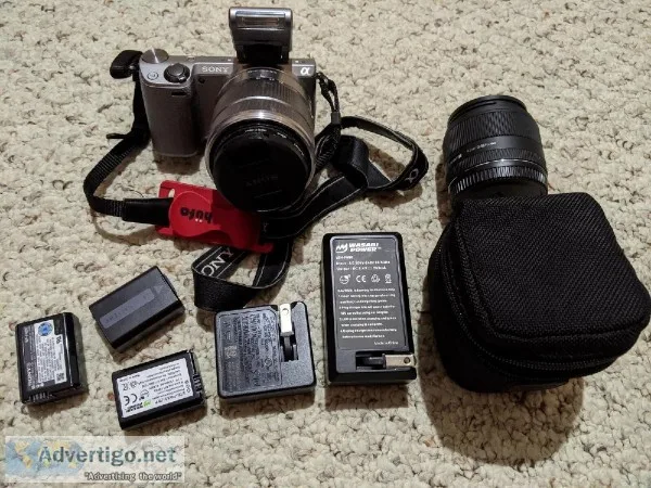 Sony NEX-5R Mirrorless Digital Camera &quotkit&quot
