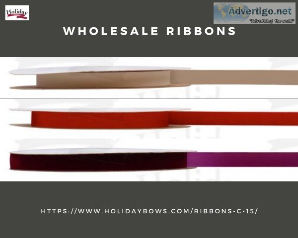 Your place to buy quality wholesale Ribbons and Bows