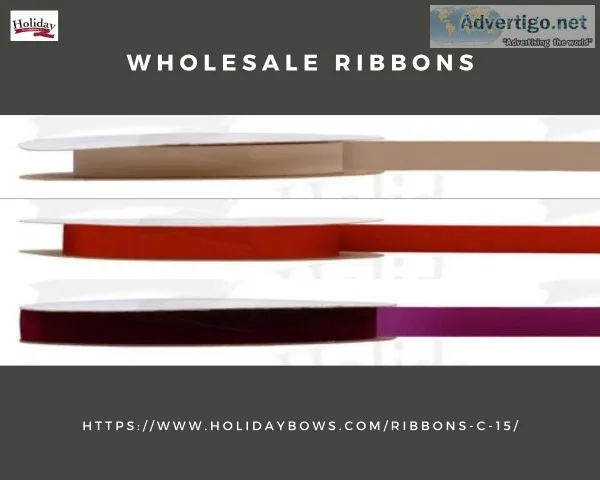 Your place to buy quality wholesale Ribbons and Bows