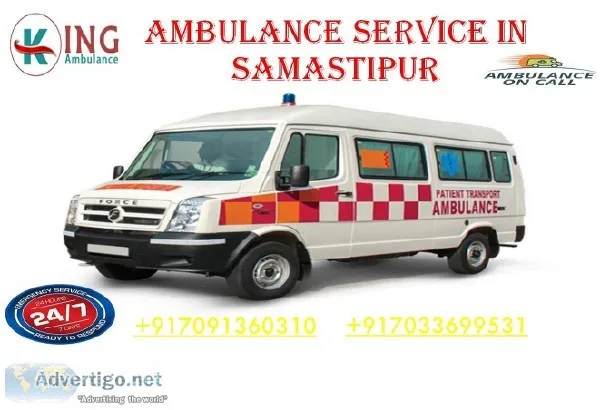 Take on Low-Fare Ambulance Service in Samastipur