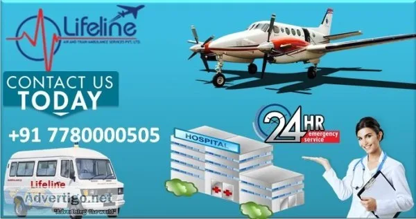 Get the Top-rated an Emergency Air Ambulance in Kolkata Anytime 