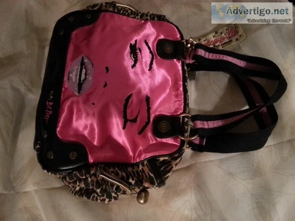 Betsey Johnson Diamond Girl Marilyn Monroe Wink Weekender Bag Fu