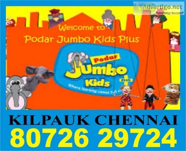 Online Training Nursery  8072629724  1178  Podar Jumbo Kids Plus