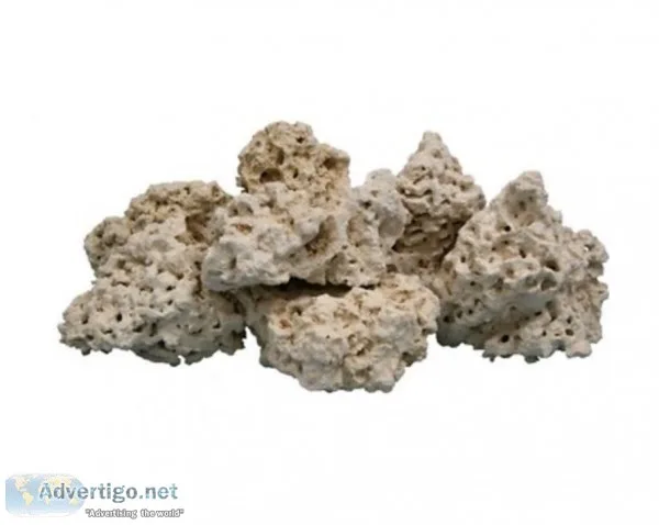 Nature s Ocean Natural Coral Aquarium Base Rock 40-lb box