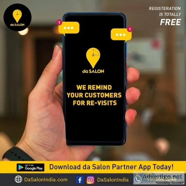 Looking for Salon Appointment Mobile App in India
