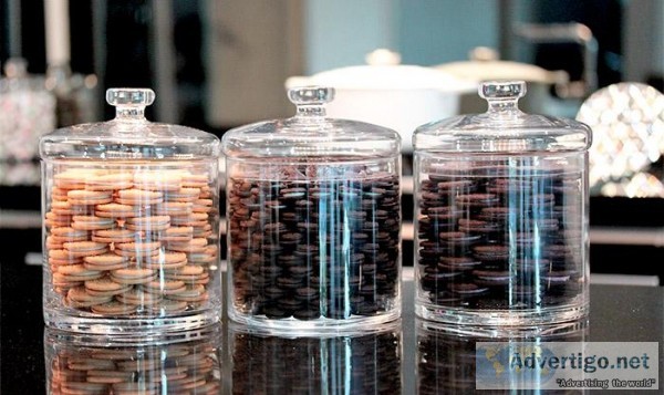 Keep Cookies Fresh In Glass Cookie Jars
