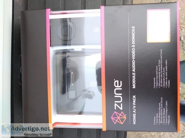 Zune home av pack