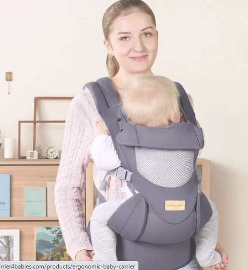 Ergonomic baby carriers
