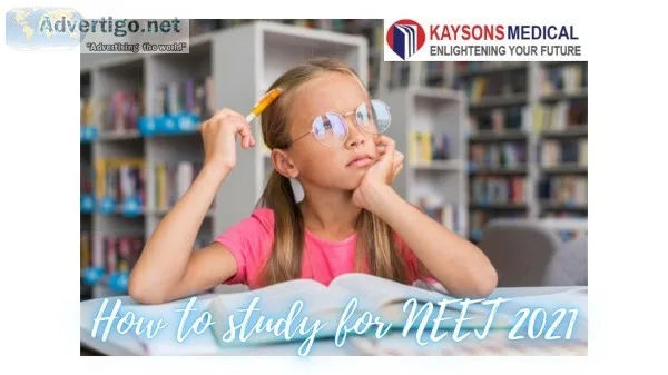 How to study for NEET 2021