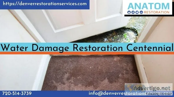 Emergency water damage restoration centennial 247 Available Call
