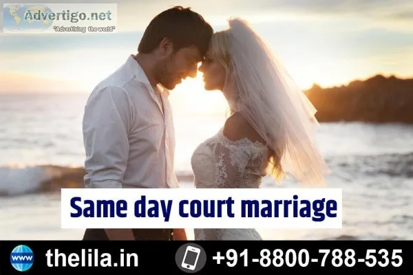 Same day court marriage &ndash Lead India law associates