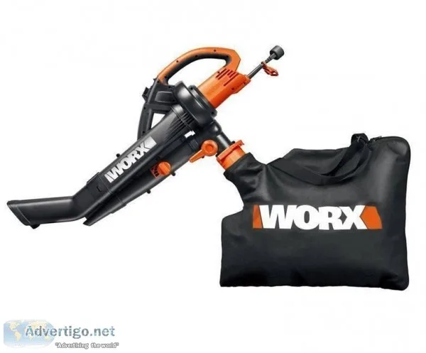 TRIVAC 3-in-1 Blower  Mulcher  Yard Vacuum with Metal Impeller (