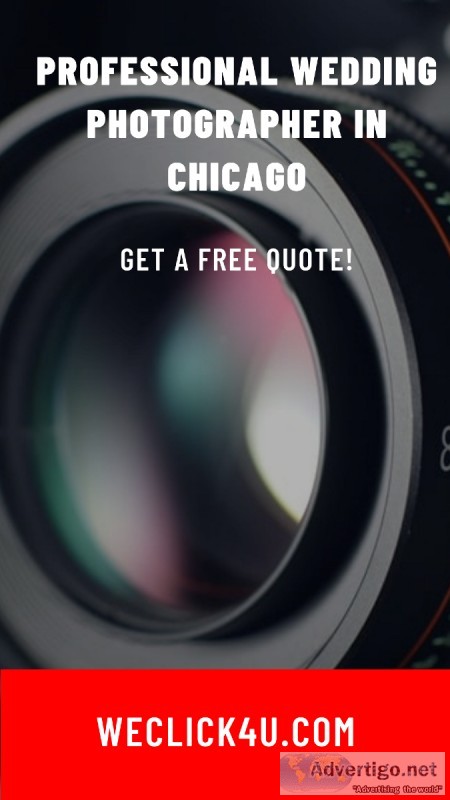 Professional Wedding Photographer in Chicago -WeClick4u Photogra