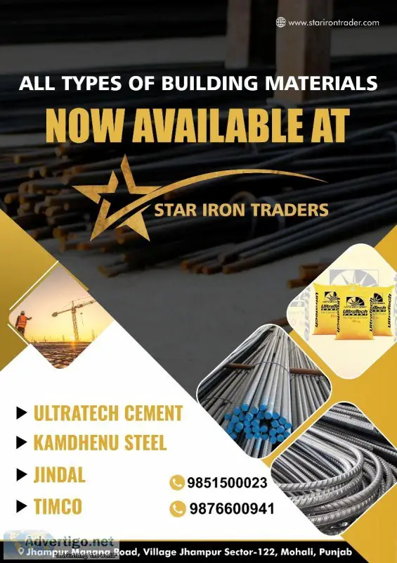 Star iron traders- For all your building needs