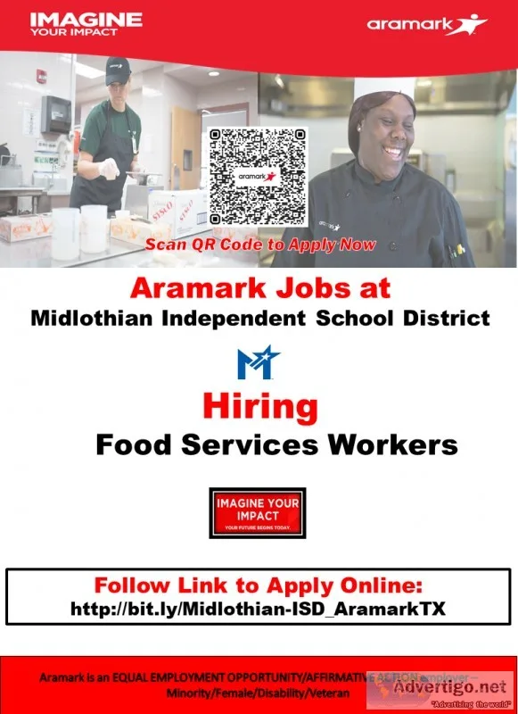Food Service Worker - Midlothian-ISD (Aramark)