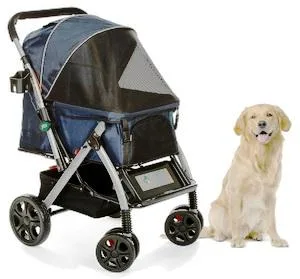 Get Stylish Red Pet Stroller for Your Furry Friend At HPZ&trade 