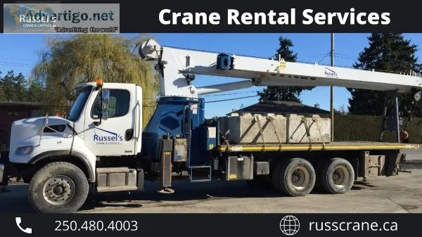 Crane Rental Services Victoria BC  Rental Cranes