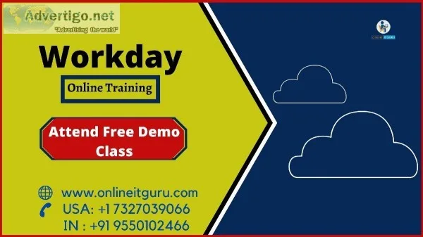 Workday Online Training  Workday Online Training in India