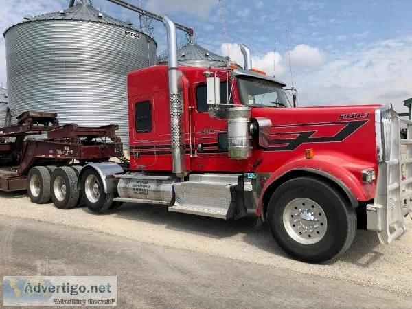 2015 Kenworth W900L Semi Tractor For Sale in Sigel Illinois 6246