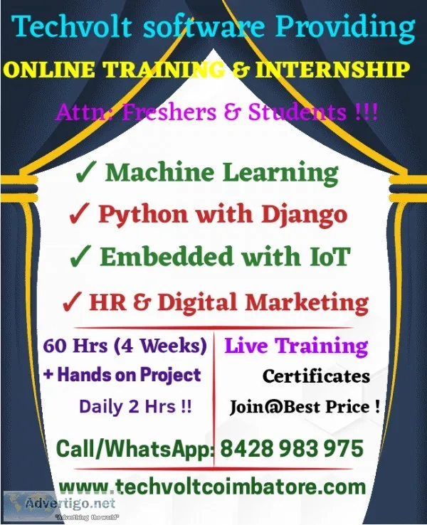 J querry wordpress and larvel framework trainings in coimbatore 