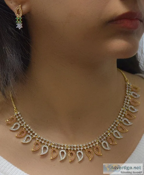 Dishis Designer Galleries Fashion and Silver American Diamond Ne