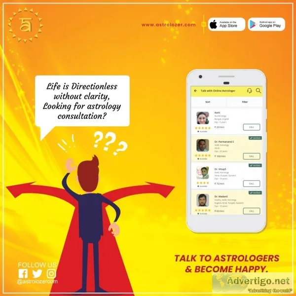 Talk to astrologer on call