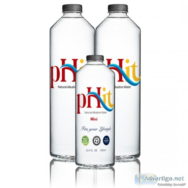 Alkaline Water by Phit - 24Case 16.9 OZ Bottles - 8.3 PH