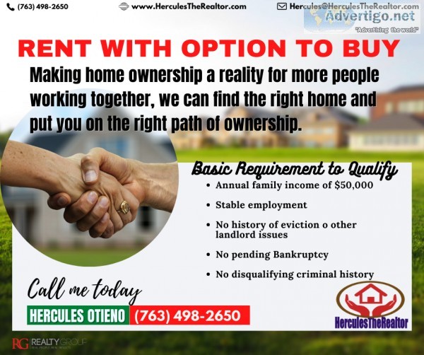 Rent With Option To Buy