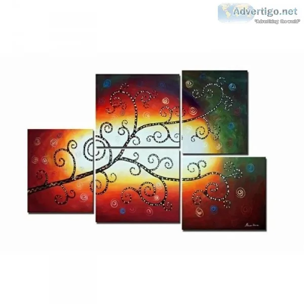 Celestial Tree Canvas Wall Art