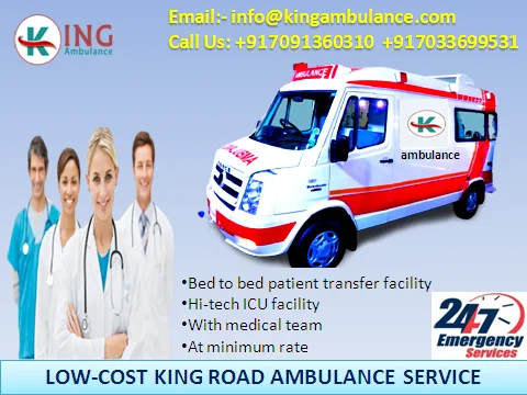 Quality and Demanding King Ambulance Service in Kutchery Road