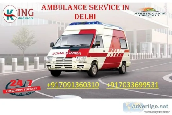 Book Ambulance Service in Delhi with Reasonable Fare