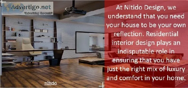 Residential interior design to transform your house