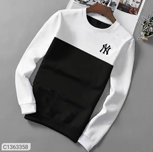 Nylon Color Block Full Sleeves T-Shirt