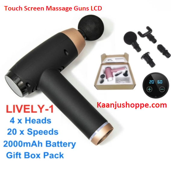 Touch Screen Massage Guns LCD Display - Kaanjushoppe.com