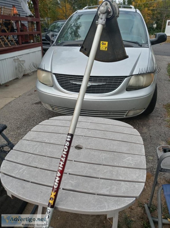 Straight shaft gas wewdeater