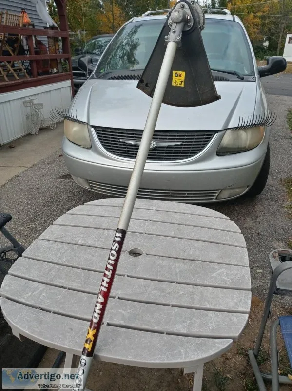 Straight shaft gas wewdeater