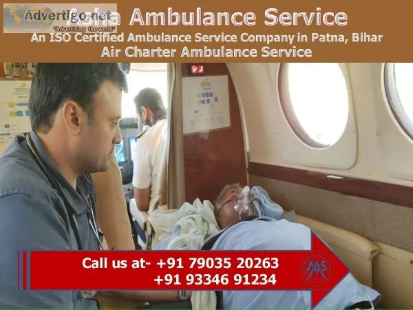 Take Sanitized and Hassle-Free Ambulance Service in Muzaffarpur 