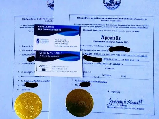 APOSTILLED SPANISH TRANSLATION SERVICES OF ALL U.S. LEGAL CORPOR