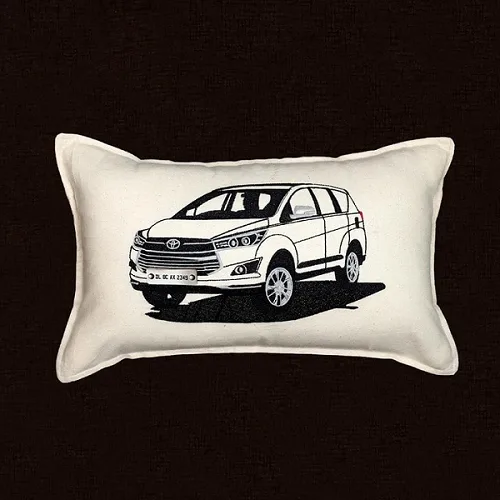 Buy number plate car cushion