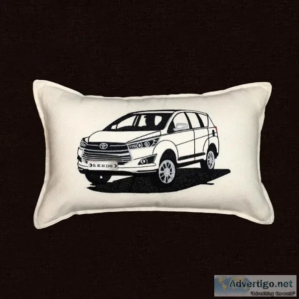 Buy number plate car cushion